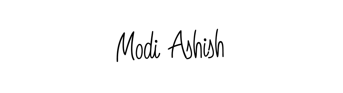 How to make Modi Ashish signature? Angelique-Rose-font-FFP is a professional autograph style. Create handwritten signature for Modi Ashish name. Modi Ashish signature style 5 images and pictures png