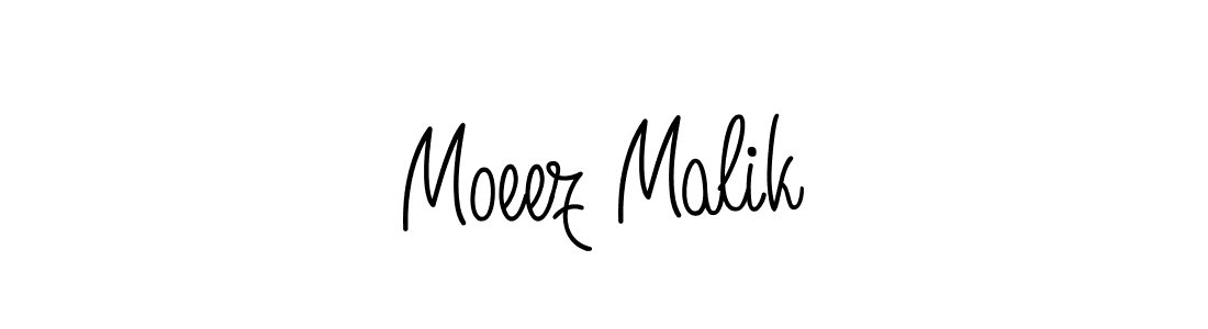 How to make Moeez Malik signature? Angelique-Rose-font-FFP is a professional autograph style. Create handwritten signature for Moeez Malik name. Moeez Malik signature style 5 images and pictures png