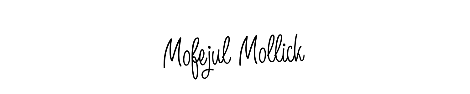 Once you've used our free online signature maker to create your best signature Angelique-Rose-font-FFP style, it's time to enjoy all of the benefits that Mofejul Mollick name signing documents. Mofejul Mollick signature style 5 images and pictures png