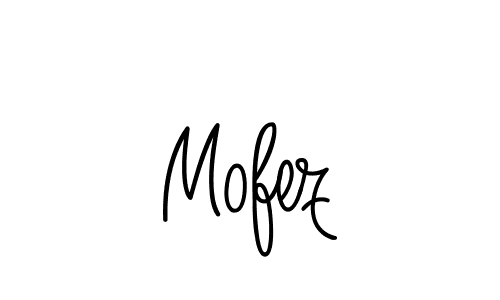 Create a beautiful signature design for name Mofez. With this signature (Angelique-Rose-font-FFP) fonts, you can make a handwritten signature for free. Mofez signature style 5 images and pictures png