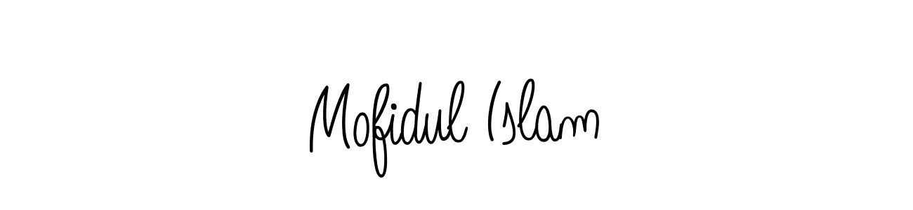 How to make Mofidul Islam name signature. Use Angelique-Rose-font-FFP style for creating short signs online. This is the latest handwritten sign. Mofidul Islam signature style 5 images and pictures png