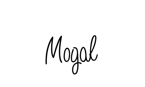 Mogal stylish signature style. Best Handwritten Sign (Angelique-Rose-font-FFP) for my name. Handwritten Signature Collection Ideas for my name Mogal. Mogal signature style 5 images and pictures png