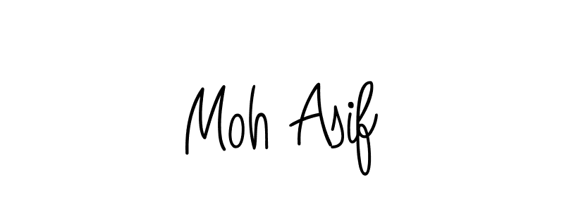 Also we have Moh Asif name is the best signature style. Create professional handwritten signature collection using Angelique-Rose-font-FFP autograph style. Moh Asif signature style 5 images and pictures png