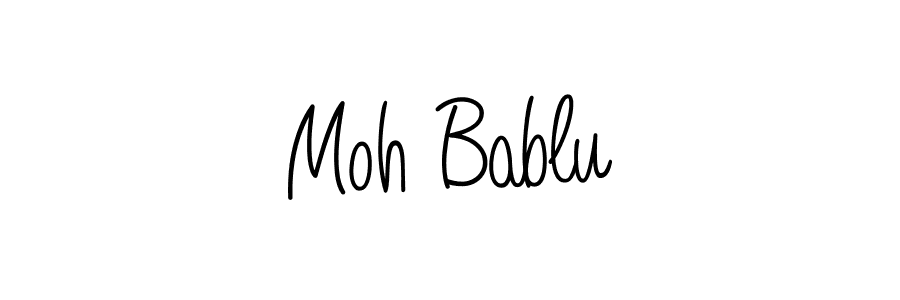Similarly Angelique-Rose-font-FFP is the best handwritten signature design. Signature creator online .You can use it as an online autograph creator for name Moh Bablu. Moh Bablu signature style 5 images and pictures png