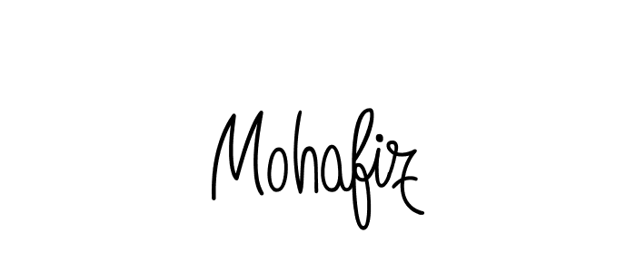 The best way (Angelique-Rose-font-FFP) to make a short signature is to pick only two or three words in your name. The name Mohafiz include a total of six letters. For converting this name. Mohafiz signature style 5 images and pictures png