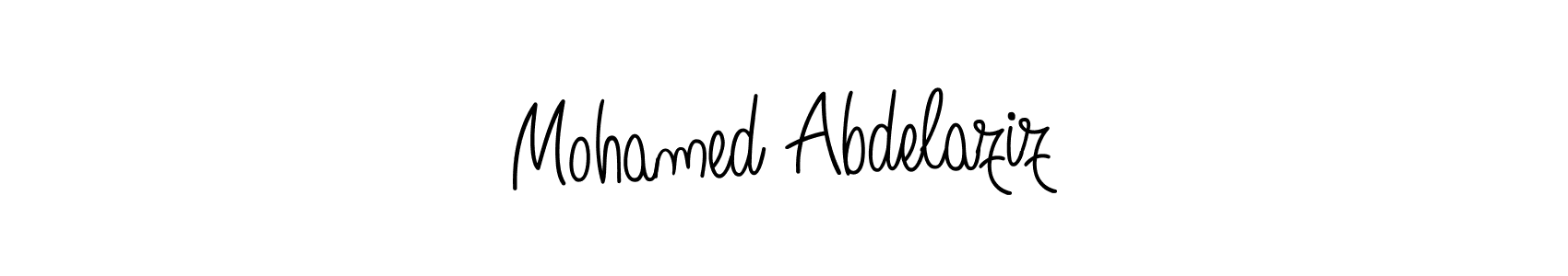 if you are searching for the best signature style for your name Mohamed Abdelaziz. so please give up your signature search. here we have designed multiple signature styles  using Angelique-Rose-font-FFP. Mohamed Abdelaziz signature style 5 images and pictures png