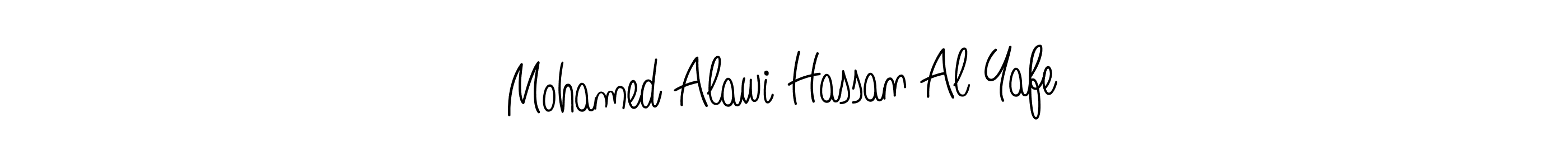 Use a signature maker to create a handwritten signature online. With this signature software, you can design (Angelique-Rose-font-FFP) your own signature for name Mohamed Alawi Hassan Al Yafe. Mohamed Alawi Hassan Al Yafe signature style 5 images and pictures png