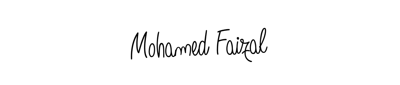 Create a beautiful signature design for name Mohamed Faizal. With this signature (Angelique-Rose-font-FFP) fonts, you can make a handwritten signature for free. Mohamed Faizal signature style 5 images and pictures png