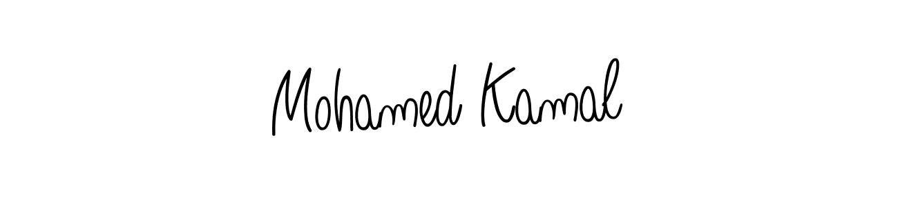 Use a signature maker to create a handwritten signature online. With this signature software, you can design (Angelique-Rose-font-FFP) your own signature for name Mohamed Kamal. Mohamed Kamal signature style 5 images and pictures png