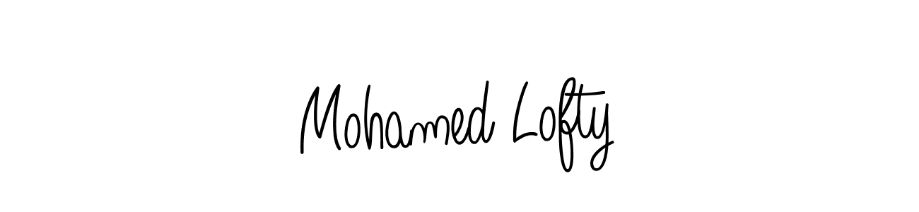 How to make Mohamed Lofty signature? Angelique-Rose-font-FFP is a professional autograph style. Create handwritten signature for Mohamed Lofty name. Mohamed Lofty signature style 5 images and pictures png