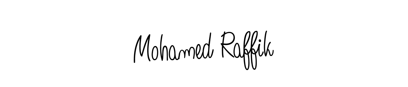 Mohamed Raffik stylish signature style. Best Handwritten Sign (Angelique-Rose-font-FFP) for my name. Handwritten Signature Collection Ideas for my name Mohamed Raffik. Mohamed Raffik signature style 5 images and pictures png