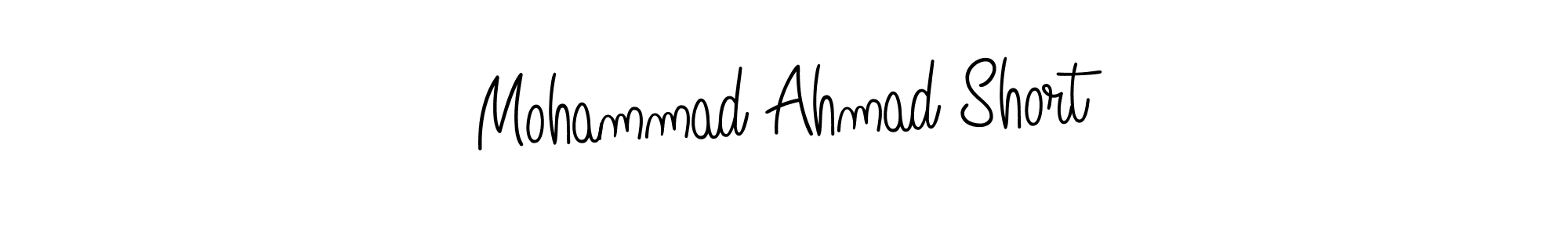 Mohammad Ahmad Short stylish signature style. Best Handwritten Sign (Angelique-Rose-font-FFP) for my name. Handwritten Signature Collection Ideas for my name Mohammad Ahmad Short. Mohammad Ahmad Short signature style 5 images and pictures png