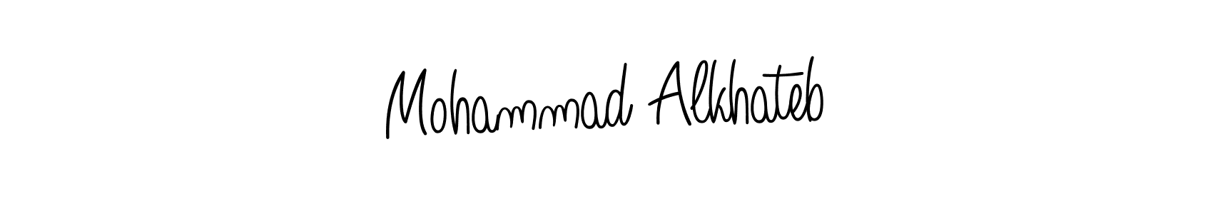 Also we have Mohammad Alkhateb name is the best signature style. Create professional handwritten signature collection using Angelique-Rose-font-FFP autograph style. Mohammad Alkhateb signature style 5 images and pictures png