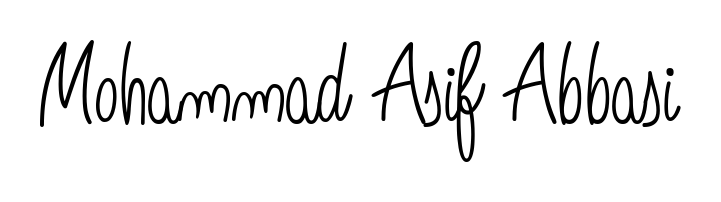 Get an exclusive digital autograph for Mohammad Asif Abbasi. The Angelique-Rose-font-FFP typeface captures the charm of real penmanship on paper. Mohammad Asif Abbasi signature style 5 images and pictures png