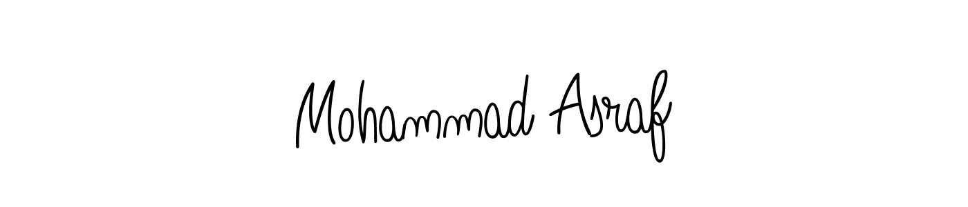 How to make Mohammad Asraf signature? Angelique-Rose-font-FFP is a professional autograph style. Create handwritten signature for Mohammad Asraf name. Mohammad Asraf signature style 5 images and pictures png