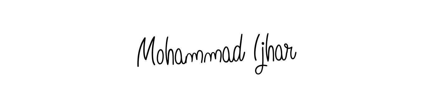 Make a beautiful signature design for name Mohammad Ijhar. With this signature (Angelique-Rose-font-FFP) style, you can create a handwritten signature for free. Mohammad Ijhar signature style 5 images and pictures png