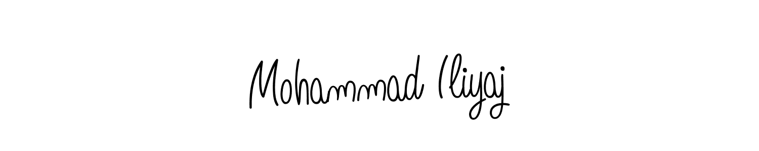 Design your own signature with our free online signature maker. With this signature software, you can create a handwritten (Angelique-Rose-font-FFP) signature for name Mohammad Iliyaj. Mohammad Iliyaj signature style 5 images and pictures png