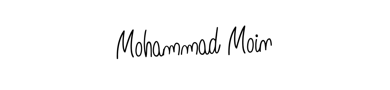 Also we have Mohammad Moin name is the best signature style. Create professional handwritten signature collection using Angelique-Rose-font-FFP autograph style. Mohammad Moin signature style 5 images and pictures png