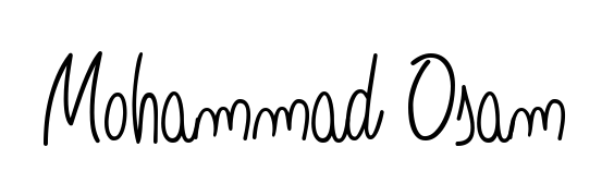 Stand out with a creative autograph for Mohammad Osam. The Angelique-Rose-font-FFP styling blends modern aesthetics with classic signature flourishes. Mohammad Osam signature style 5 images and pictures png