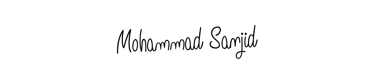 How to make Mohammad Sanjid signature? Angelique-Rose-font-FFP is a professional autograph style. Create handwritten signature for Mohammad Sanjid name. Mohammad Sanjid signature style 5 images and pictures png