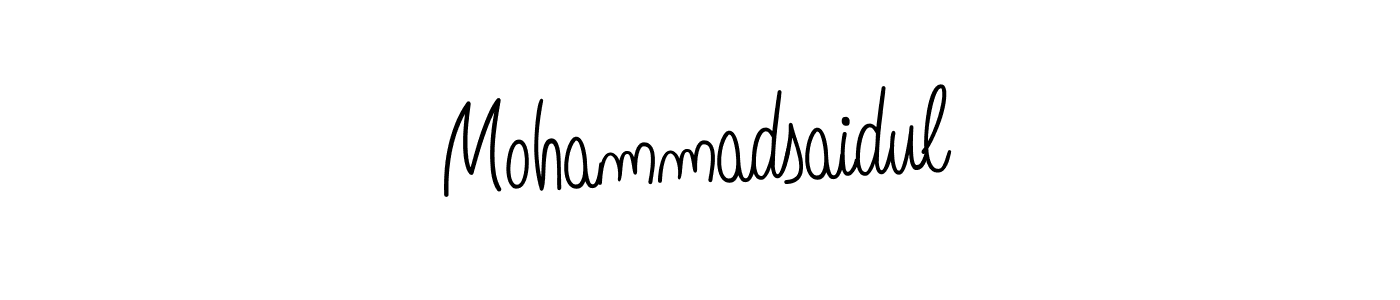 It looks lik you need a new signature style for name Mohammadsaidul. Design unique handwritten (Angelique-Rose-font-FFP) signature with our free signature maker in just a few clicks. Mohammadsaidul signature style 5 images and pictures png