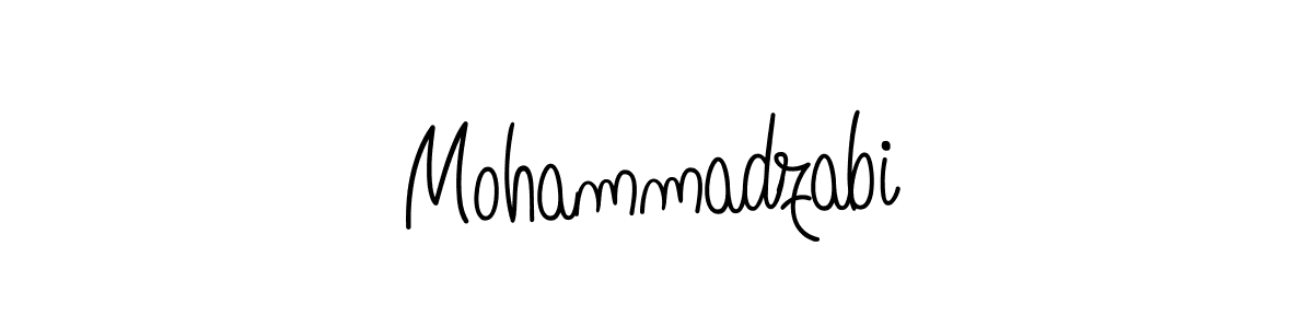 Make a beautiful signature design for name Mohammadzabi. Use this online signature maker to create a handwritten signature for free. Mohammadzabi signature style 5 images and pictures png