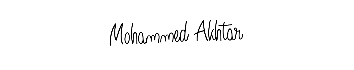 Make a beautiful signature design for name Mohammed Akhtar. Use this online signature maker to create a handwritten signature for free. Mohammed Akhtar signature style 5 images and pictures png