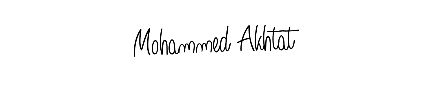 It looks lik you need a new signature style for name Mohammed Akhtat. Design unique handwritten (Angelique-Rose-font-FFP) signature with our free signature maker in just a few clicks. Mohammed Akhtat signature style 5 images and pictures png
