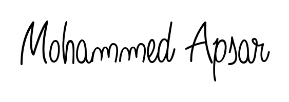 Design your own signature with our free online signature maker. With this signature software, you can create a handwritten (Angelique-Rose-font-FFP) signature for name Mohammed Apsar. Mohammed Apsar signature style 5 images and pictures png
