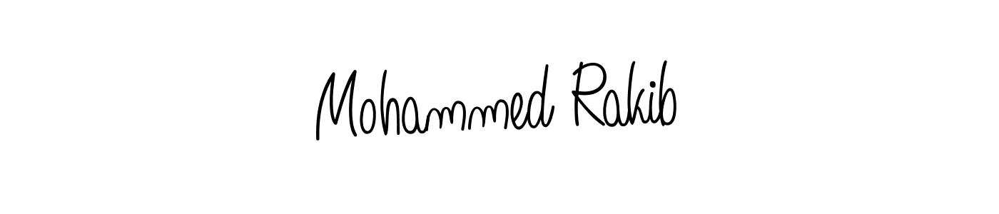Mohammed Rakib stylish signature style. Best Handwritten Sign (Angelique-Rose-font-FFP) for my name. Handwritten Signature Collection Ideas for my name Mohammed Rakib. Mohammed Rakib signature style 5 images and pictures png