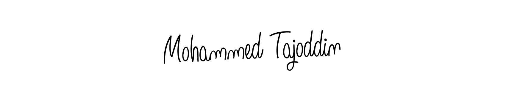 Make a beautiful signature design for name Mohammed Tajoddin. Use this online signature maker to create a handwritten signature for free. Mohammed Tajoddin signature style 5 images and pictures png