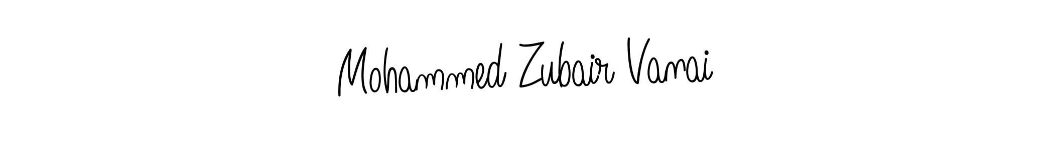 Make a beautiful signature design for name Mohammed Zubair Vanai. Use this online signature maker to create a handwritten signature for free. Mohammed Zubair Vanai signature style 5 images and pictures png