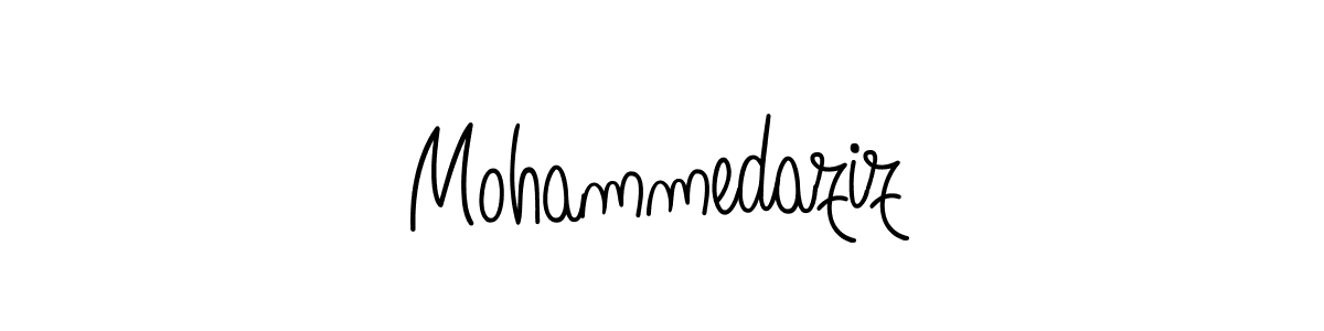 This is the best signature style for the Mohammedaziz name. Also you like these signature font (Angelique-Rose-font-FFP). Mix name signature. Mohammedaziz signature style 5 images and pictures png