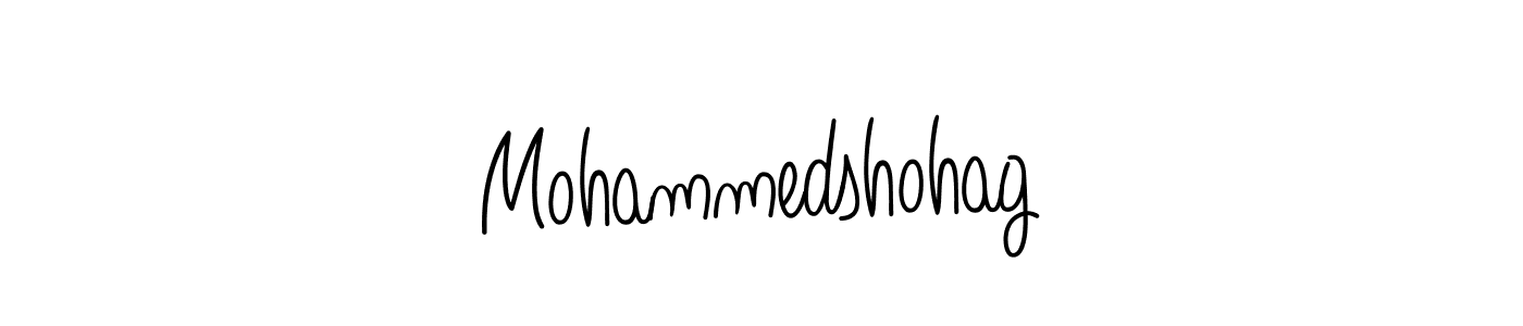 Make a beautiful signature design for name Mohammedshohag. Use this online signature maker to create a handwritten signature for free. Mohammedshohag signature style 5 images and pictures png