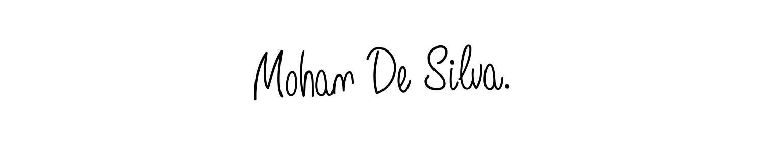 if you are searching for the best signature style for your name Mohan De Silva.. so please give up your signature search. here we have designed multiple signature styles  using Angelique-Rose-font-FFP. Mohan De Silva. signature style 5 images and pictures png