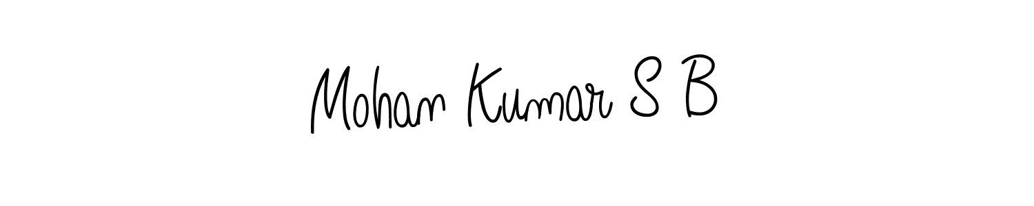You can use this online signature creator to create a handwritten signature for the name Mohan Kumar S B. This is the best online autograph maker. Mohan Kumar S B signature style 5 images and pictures png
