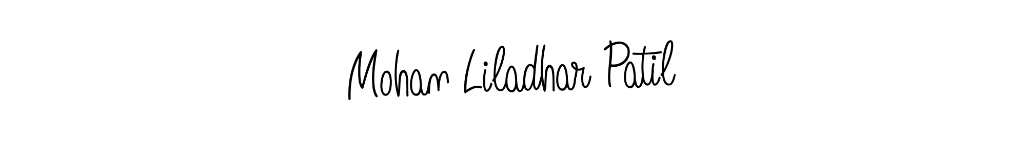 You can use this online signature creator to create a handwritten signature for the name Mohan Liladhar Patil. This is the best online autograph maker. Mohan Liladhar Patil signature style 5 images and pictures png