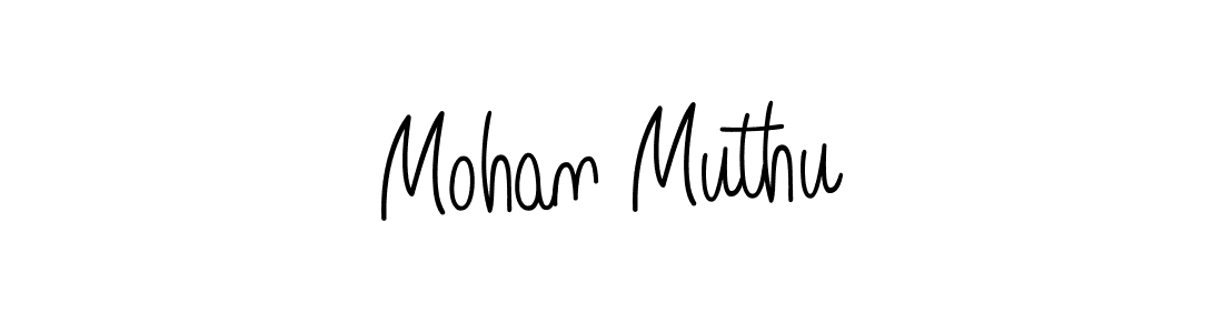 Once you've used our free online signature maker to create your best signature Angelique-Rose-font-FFP style, it's time to enjoy all of the benefits that Mohan Muthu name signing documents. Mohan Muthu signature style 5 images and pictures png