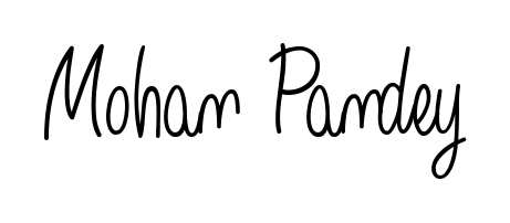 Discover how Mohan Pandey looks in an executive cursive font (Angelique-Rose-font-FFP). Perfect for legal documents, invoices, and certificates. Mohan Pandey signature style 5 images and pictures png