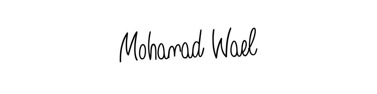 Mohanad Wael stylish signature style. Best Handwritten Sign (Angelique-Rose-font-FFP) for my name. Handwritten Signature Collection Ideas for my name Mohanad Wael. Mohanad Wael signature style 5 images and pictures png