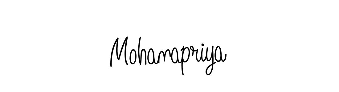 It looks lik you need a new signature style for name Mohanapriya. Design unique handwritten (Angelique-Rose-font-FFP) signature with our free signature maker in just a few clicks. Mohanapriya signature style 5 images and pictures png