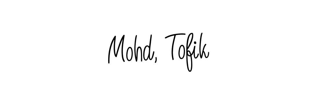 Create a beautiful signature design for name Mohd, Tofik. With this signature (Angelique-Rose-font-FFP) fonts, you can make a handwritten signature for free. Mohd, Tofik signature style 5 images and pictures png