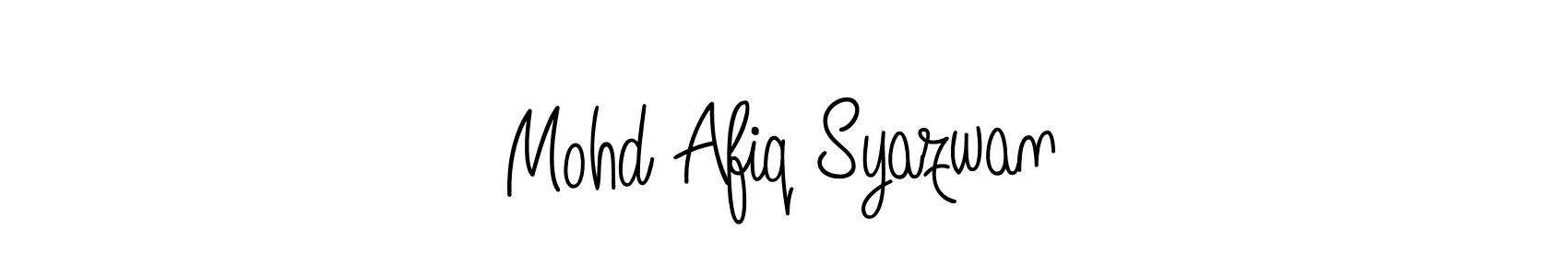 if you are searching for the best signature style for your name Mohd Afiq Syazwan. so please give up your signature search. here we have designed multiple signature styles  using Angelique-Rose-font-FFP. Mohd Afiq Syazwan signature style 5 images and pictures png