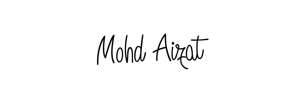 How to make Mohd Aizat signature? Angelique-Rose-font-FFP is a professional autograph style. Create handwritten signature for Mohd Aizat name. Mohd Aizat signature style 5 images and pictures png