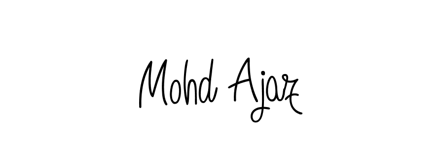 How to Draw Mohd Ajaz signature style? Angelique-Rose-font-FFP is a latest design signature styles for name Mohd Ajaz. Mohd Ajaz signature style 5 images and pictures png