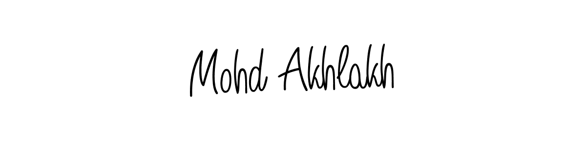 Mohd Akhlakh stylish signature style. Best Handwritten Sign (Angelique-Rose-font-FFP) for my name. Handwritten Signature Collection Ideas for my name Mohd Akhlakh. Mohd Akhlakh signature style 5 images and pictures png