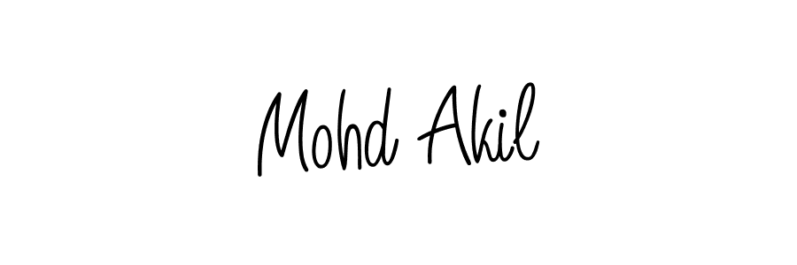 How to make Mohd Akil signature? Angelique-Rose-font-FFP is a professional autograph style. Create handwritten signature for Mohd Akil name. Mohd Akil signature style 5 images and pictures png