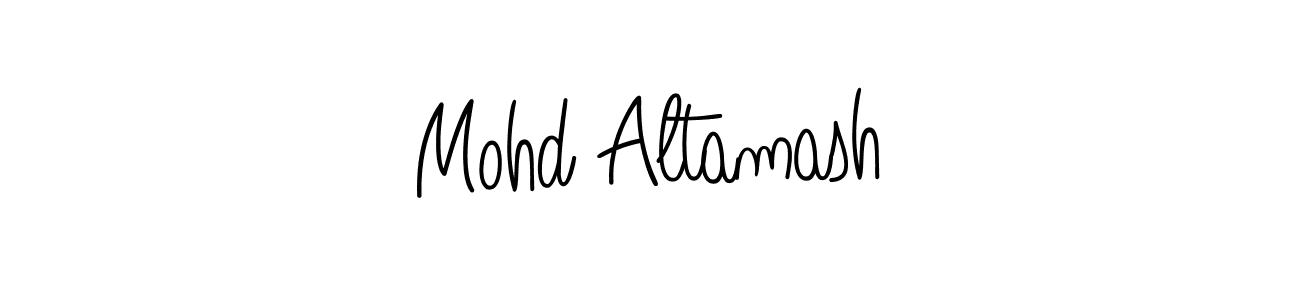 Make a beautiful signature design for name Mohd Altamash. Use this online signature maker to create a handwritten signature for free. Mohd Altamash signature style 5 images and pictures png