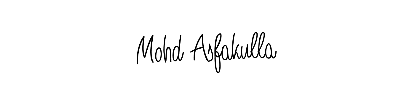 How to make Mohd Asfakulla signature? Angelique-Rose-font-FFP is a professional autograph style. Create handwritten signature for Mohd Asfakulla name. Mohd Asfakulla signature style 5 images and pictures png