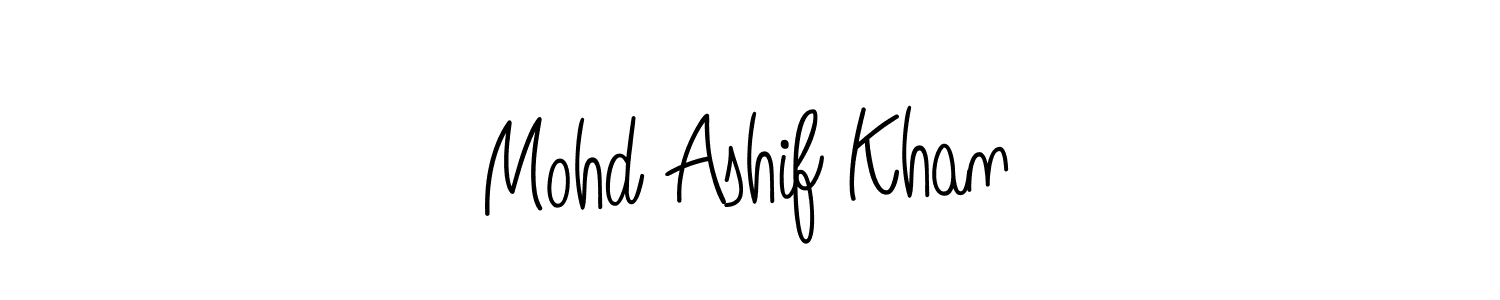 It looks lik you need a new signature style for name Mohd Ashif Khan. Design unique handwritten (Angelique-Rose-font-FFP) signature with our free signature maker in just a few clicks. Mohd Ashif Khan signature style 5 images and pictures png